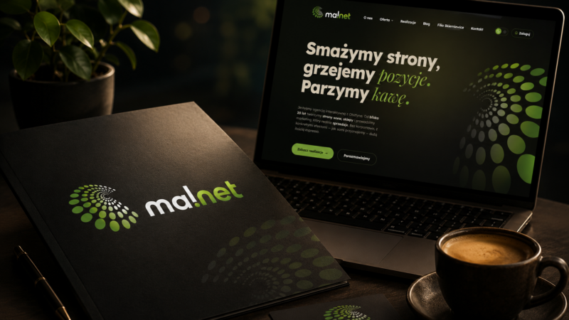 Nowe oblicze Malnetu – odświeżone logo, strona i oferta